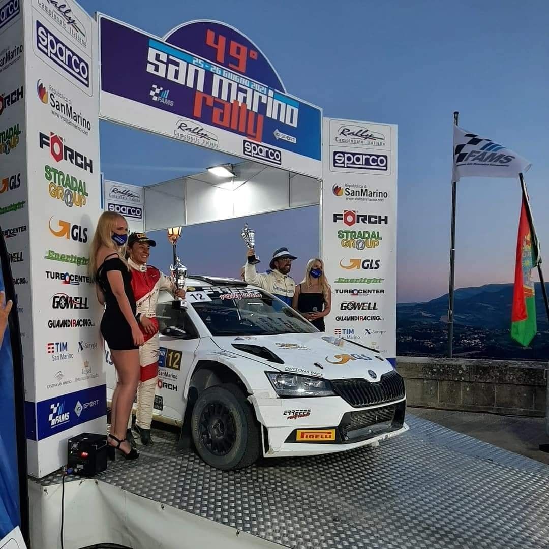 Daniele-Ceccoli--Cristiana-Biondi-San-Marino-Rally-2021