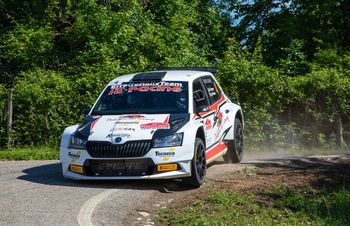 Targon Prizzon Skoda Fabia R5 vincitori 17 Benacvs Rally