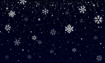 Snowfall icon. Snowflakes on the dark background. Christmas and New Year concept. Vector on isolated background. EPS 10.