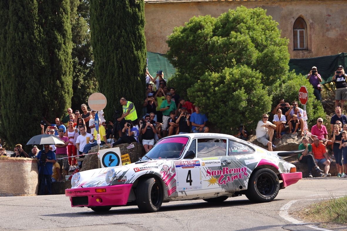 Da-Zanche-action2-Porsche911-RallyElba2023