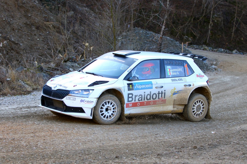 Laurencich-Mlakar-Alpacem-Rally-Show-2-2-2025-foto-Paolo-Drioli