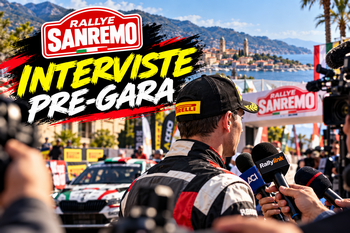 Interviste pre gara al Rallye Sanremo
