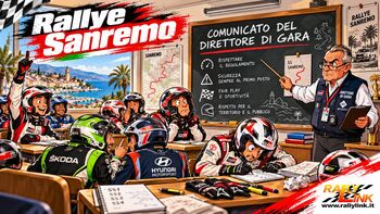 Aula Rallye Sanremo Briefing e Adrenalina